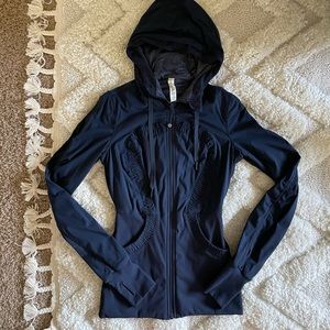 Lululemon Navy Hooded Jacket